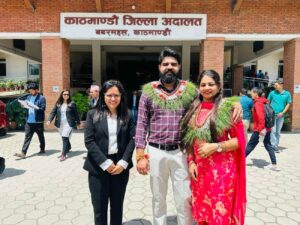 With Lawyer for Marriage in Nepal